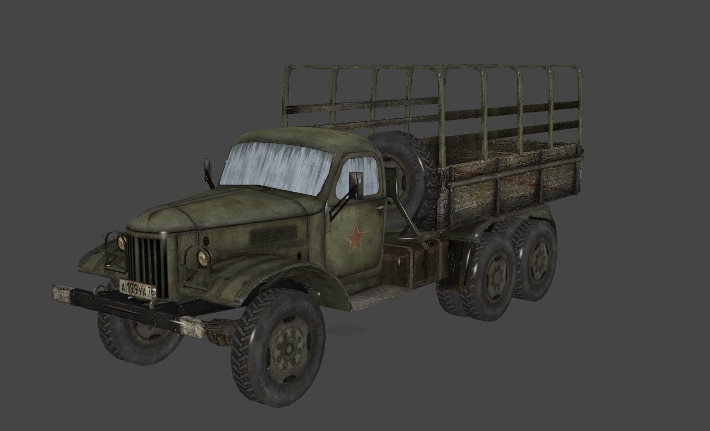  27 Deadfall Adventures vehicles 3D model Lowpoly Low-poly 3D model_13