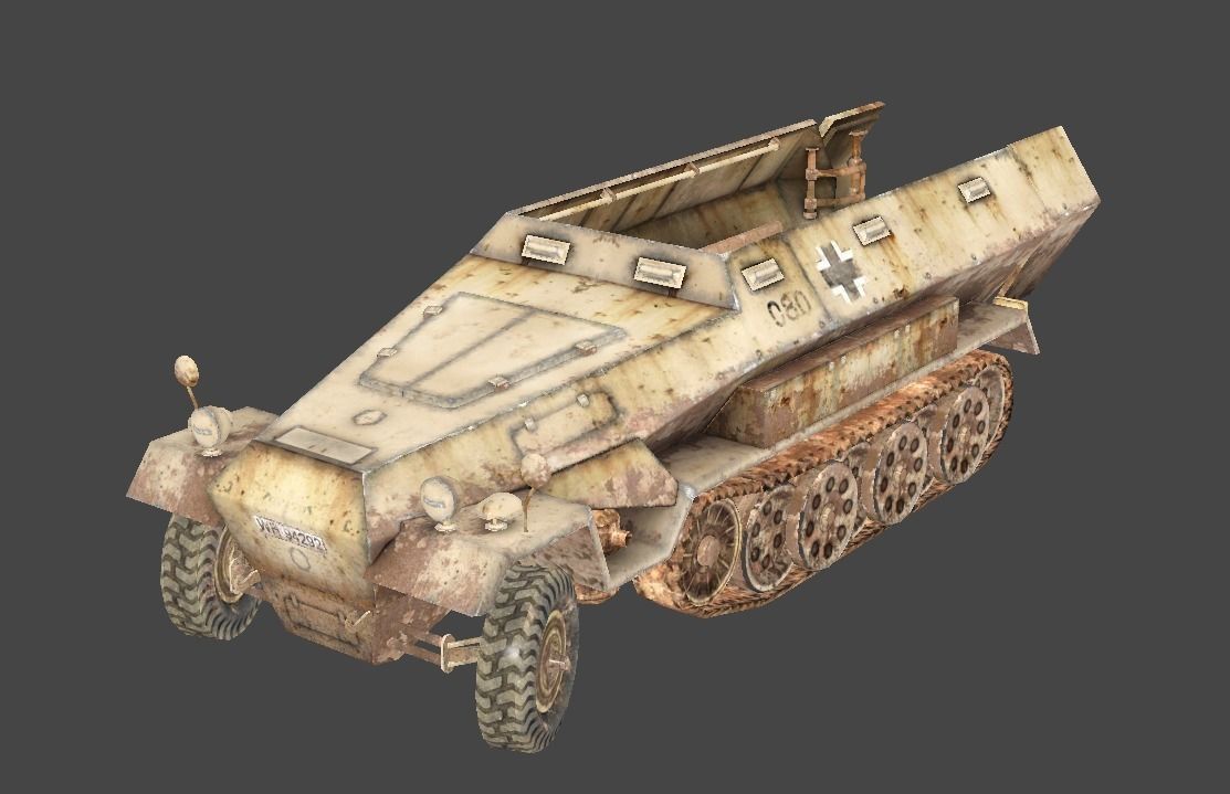  27 Deadfall Adventures vehicles 3D model Lowpoly Low-poly 3D model_7