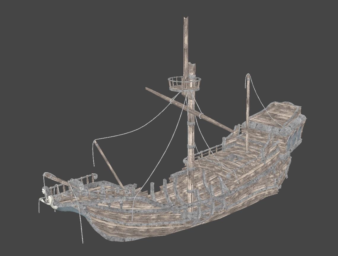  27 Deadfall Adventures vehicles 3D model Lowpoly Low-poly 3D model_17