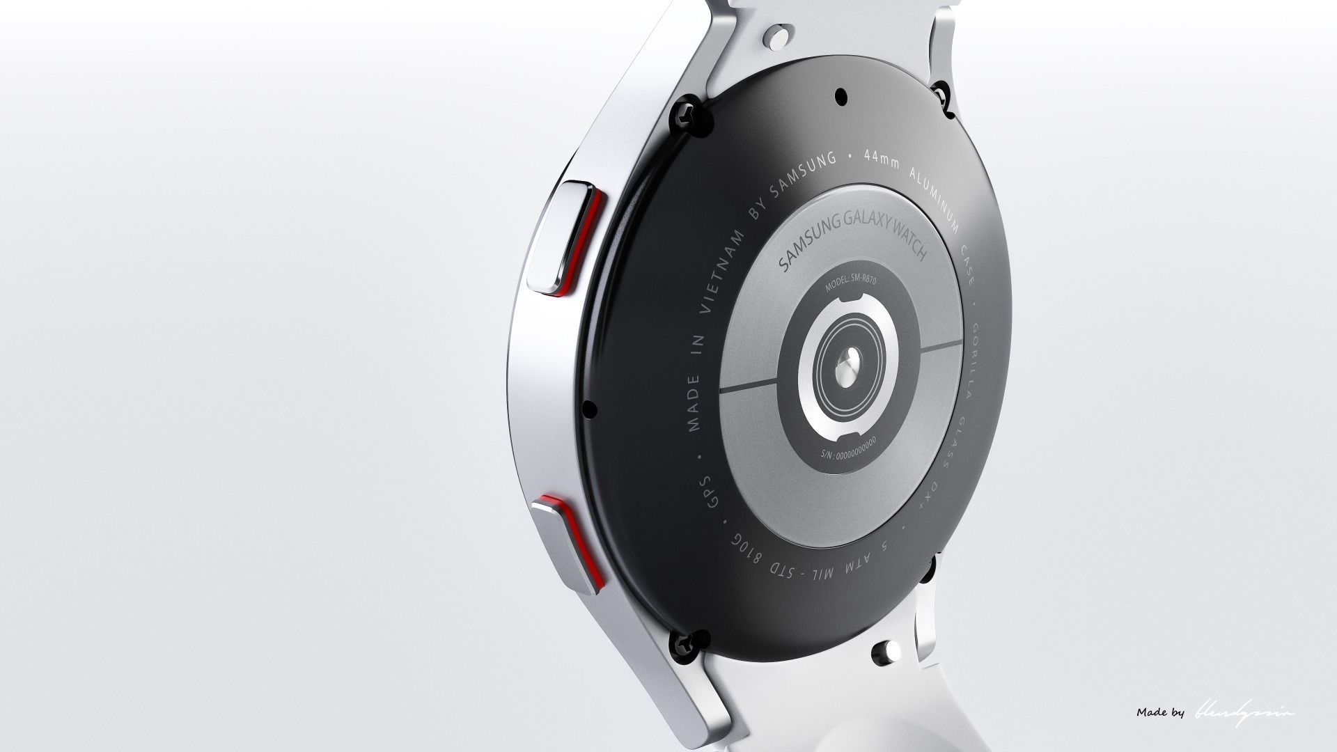 SAMSUNG GALAXY WATCH4 44MM 3D model_10