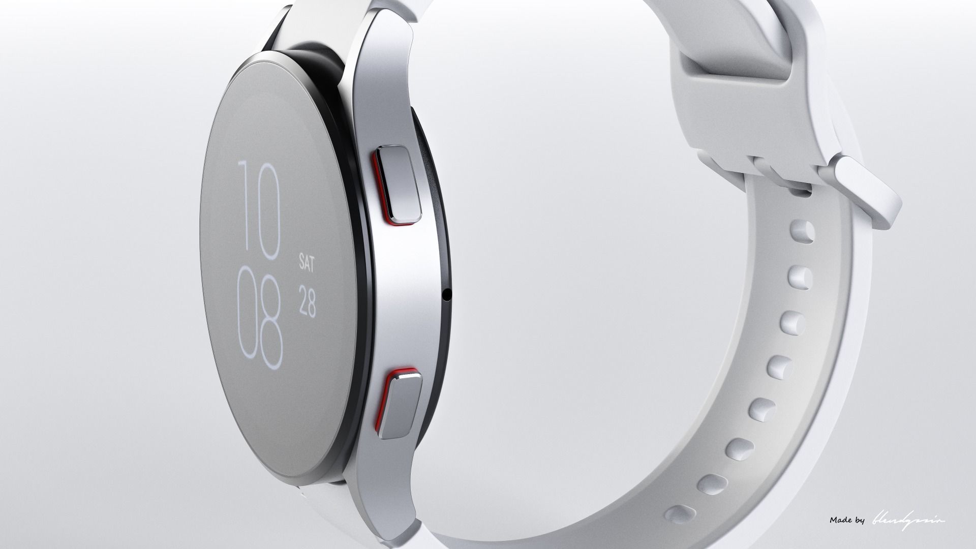 SAMSUNG GALAXY WATCH4 44MM 3D model_4