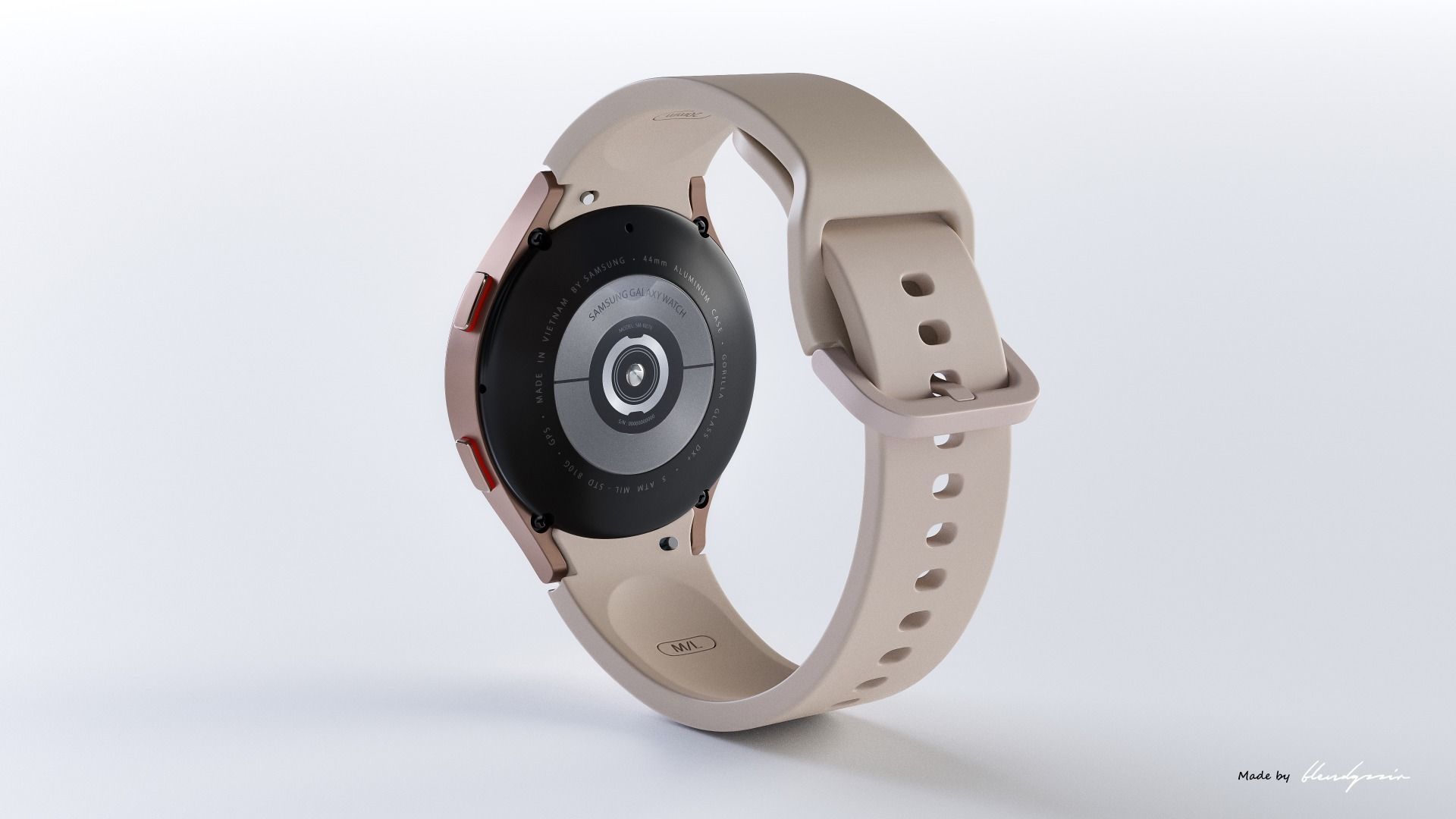 SAMSUNG GALAXY WATCH4 44MM 3D model_7