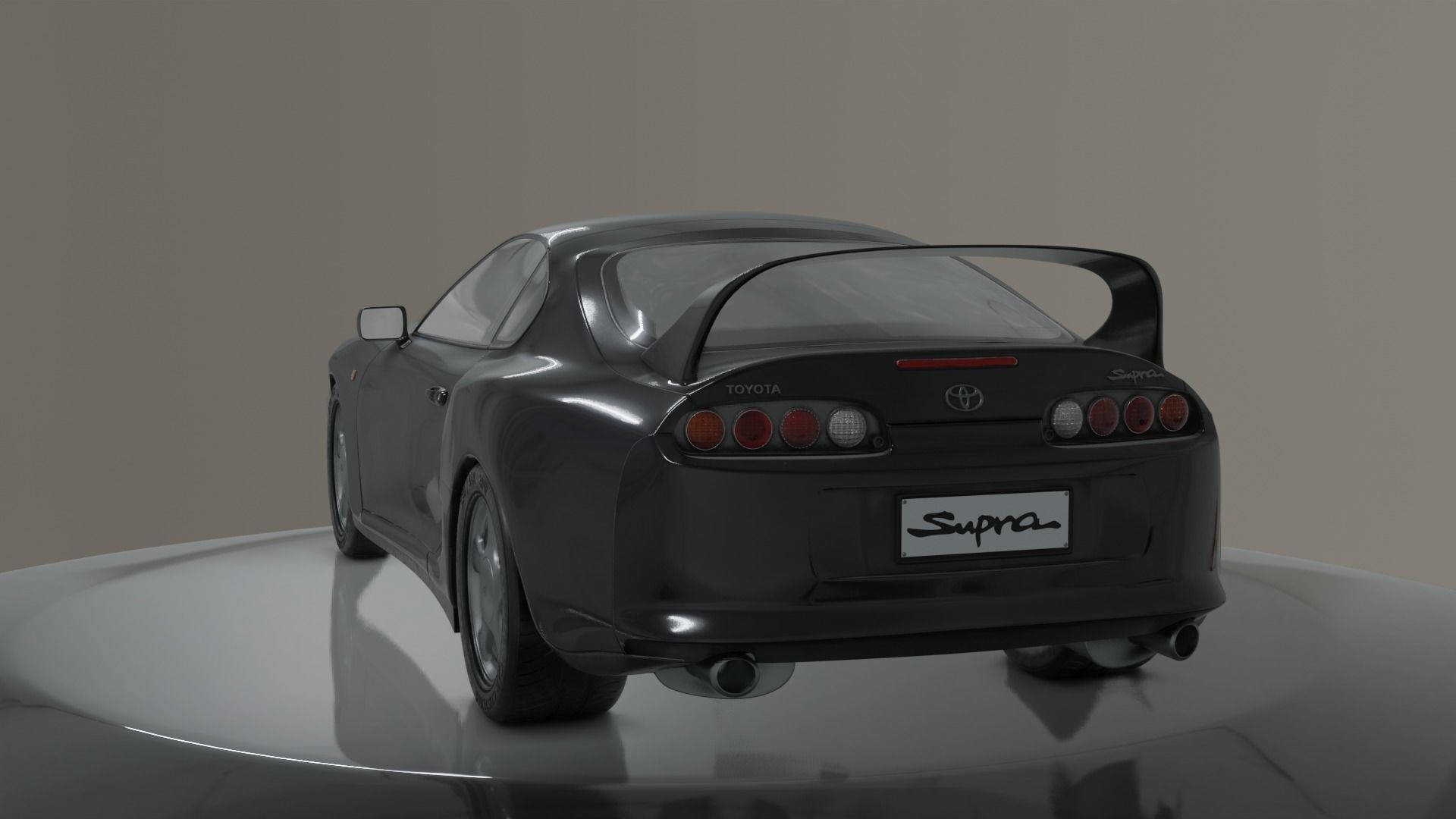 Toyota Supra MkIV 3D model_4