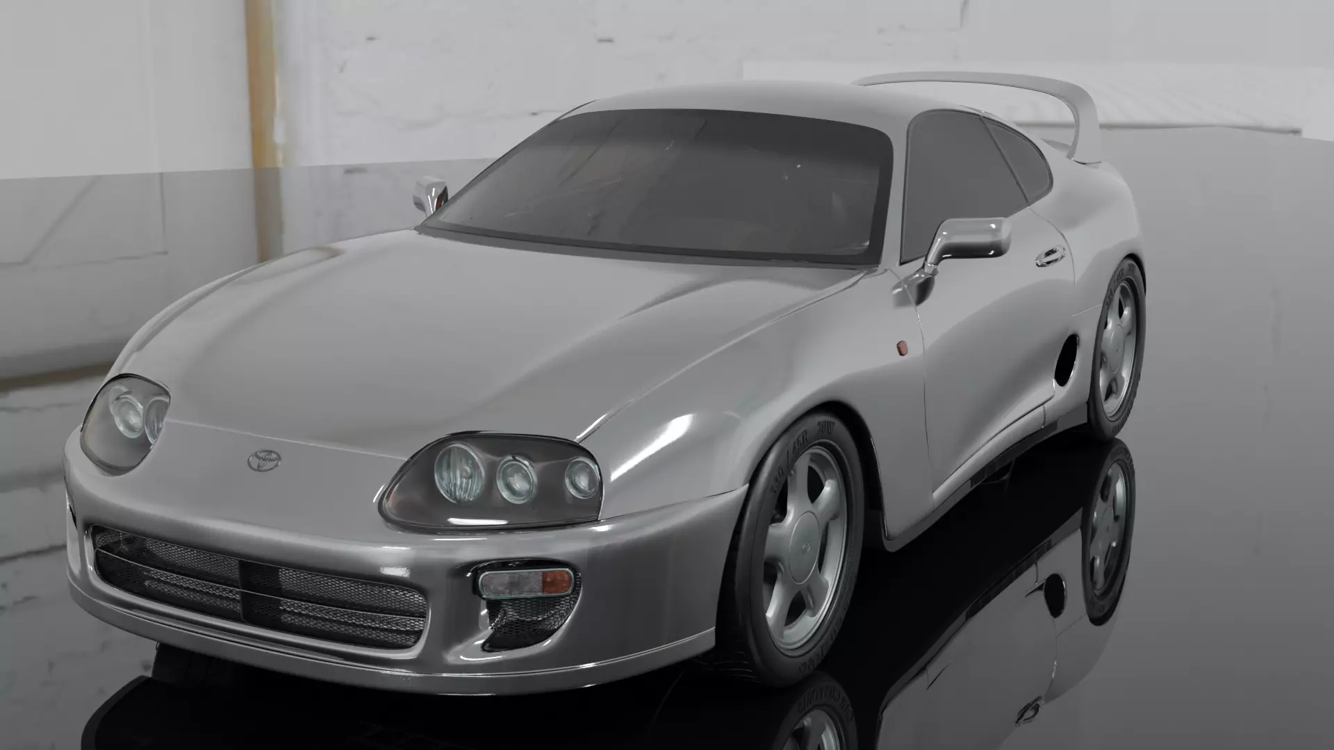 Toyota Supra MkIV 3D model_0