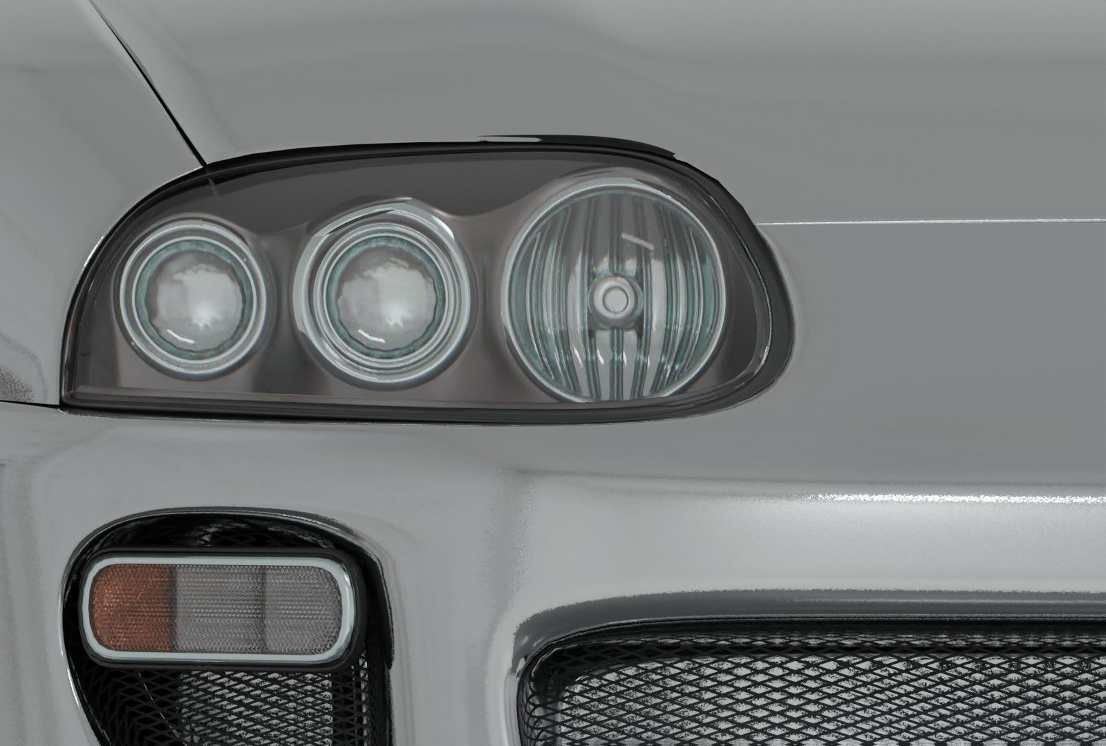 Toyota Supra MkIV 3D model_8