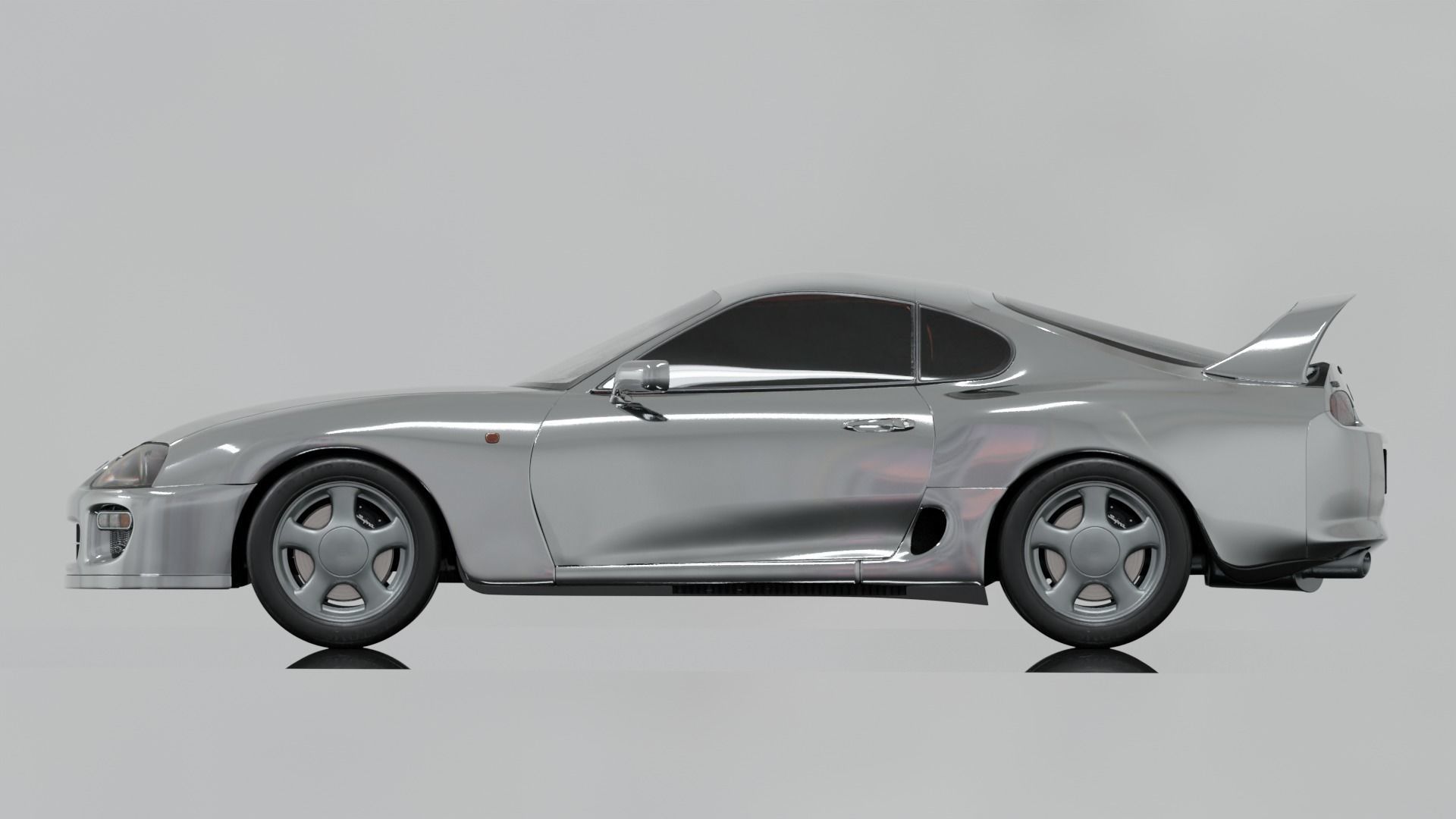 Toyota Supra MkIV 3D model_3