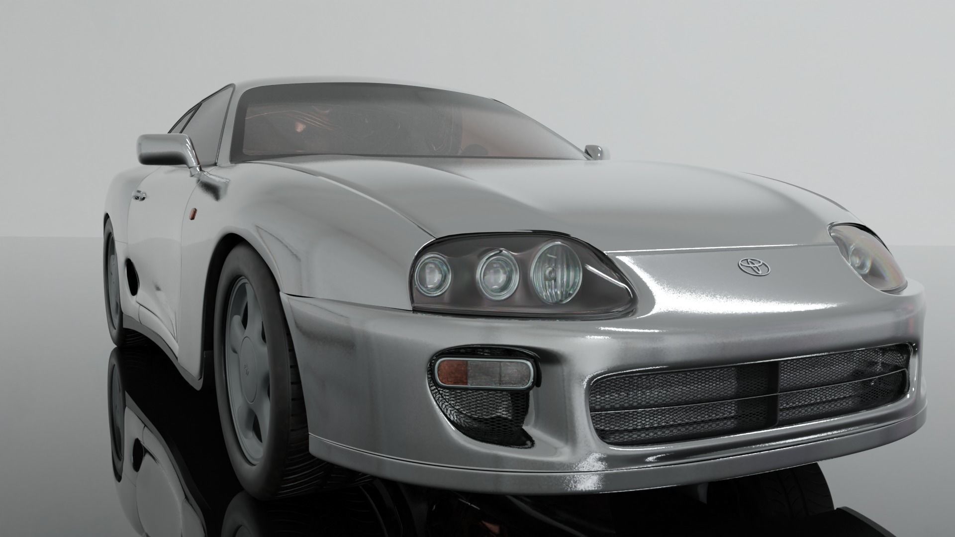 Toyota Supra MkIV 3D model_6