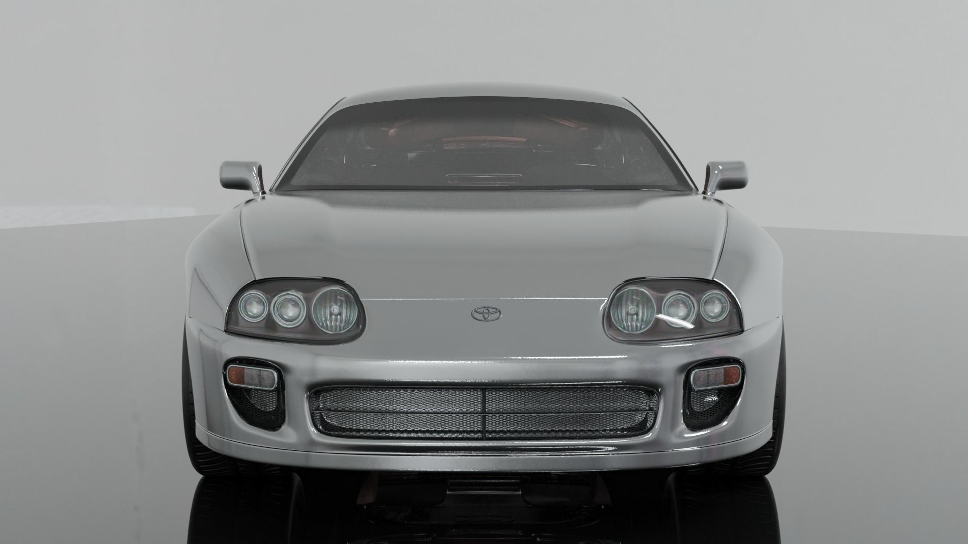 Toyota Supra MkIV 3D model_5
