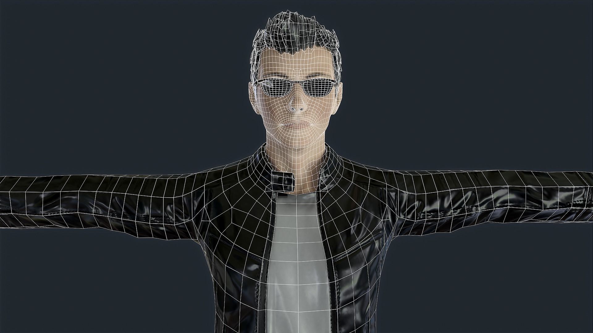 Agent Jz Game Ready Low-poly 3D model_17