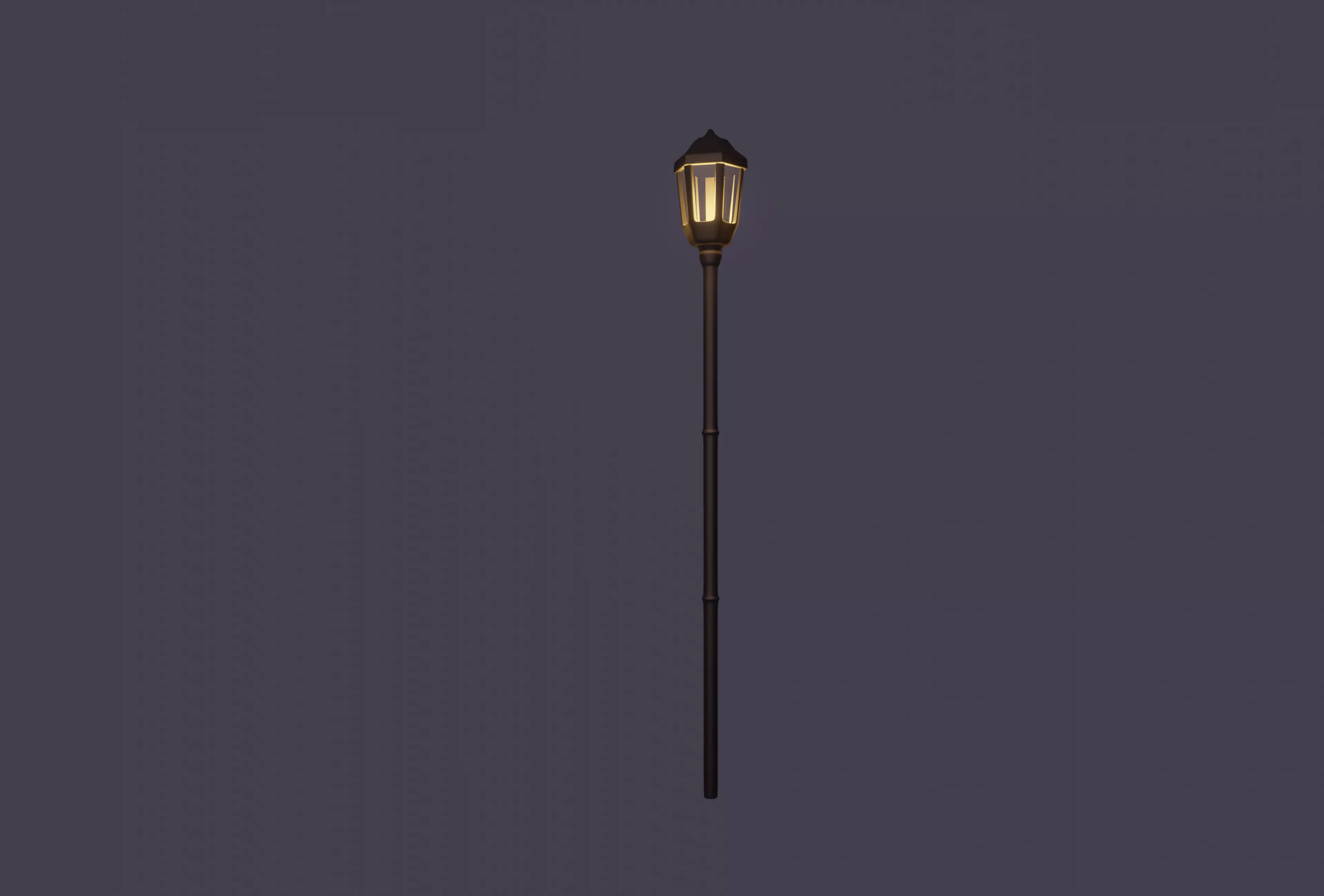 Lamp that emits light 3D model_0