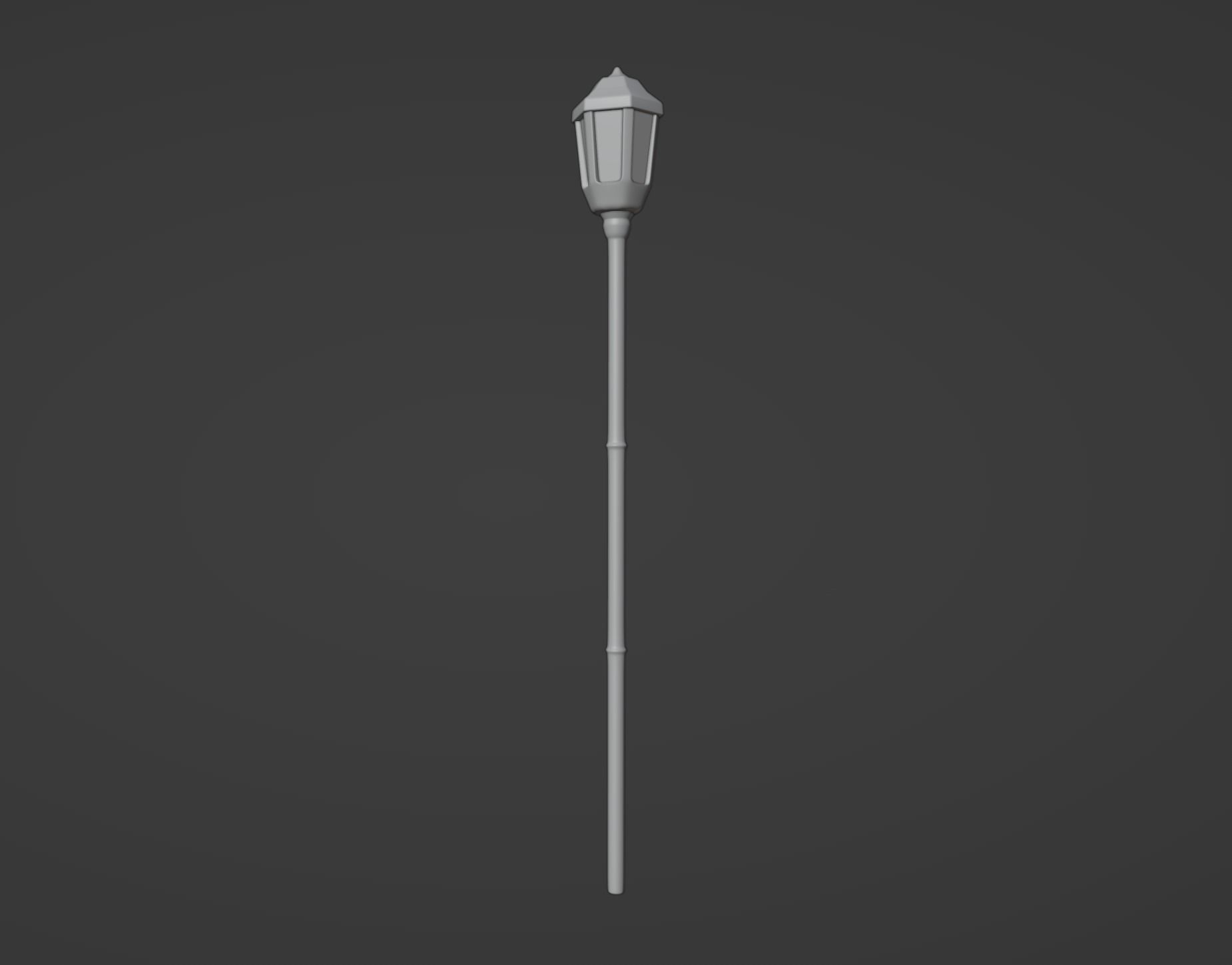 Lamp that emits light 3D model_1