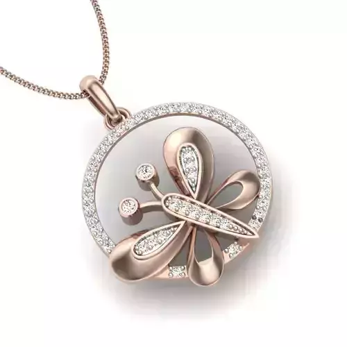 Women Butterfly pendant