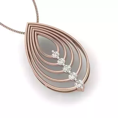 Women Pendant 3D print model