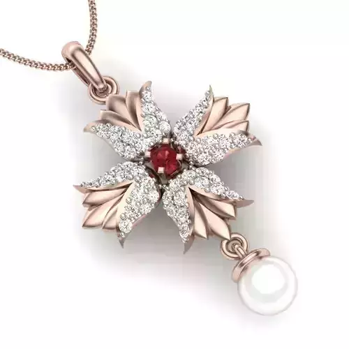 Women pendant 3dm stl render detail 3D print model