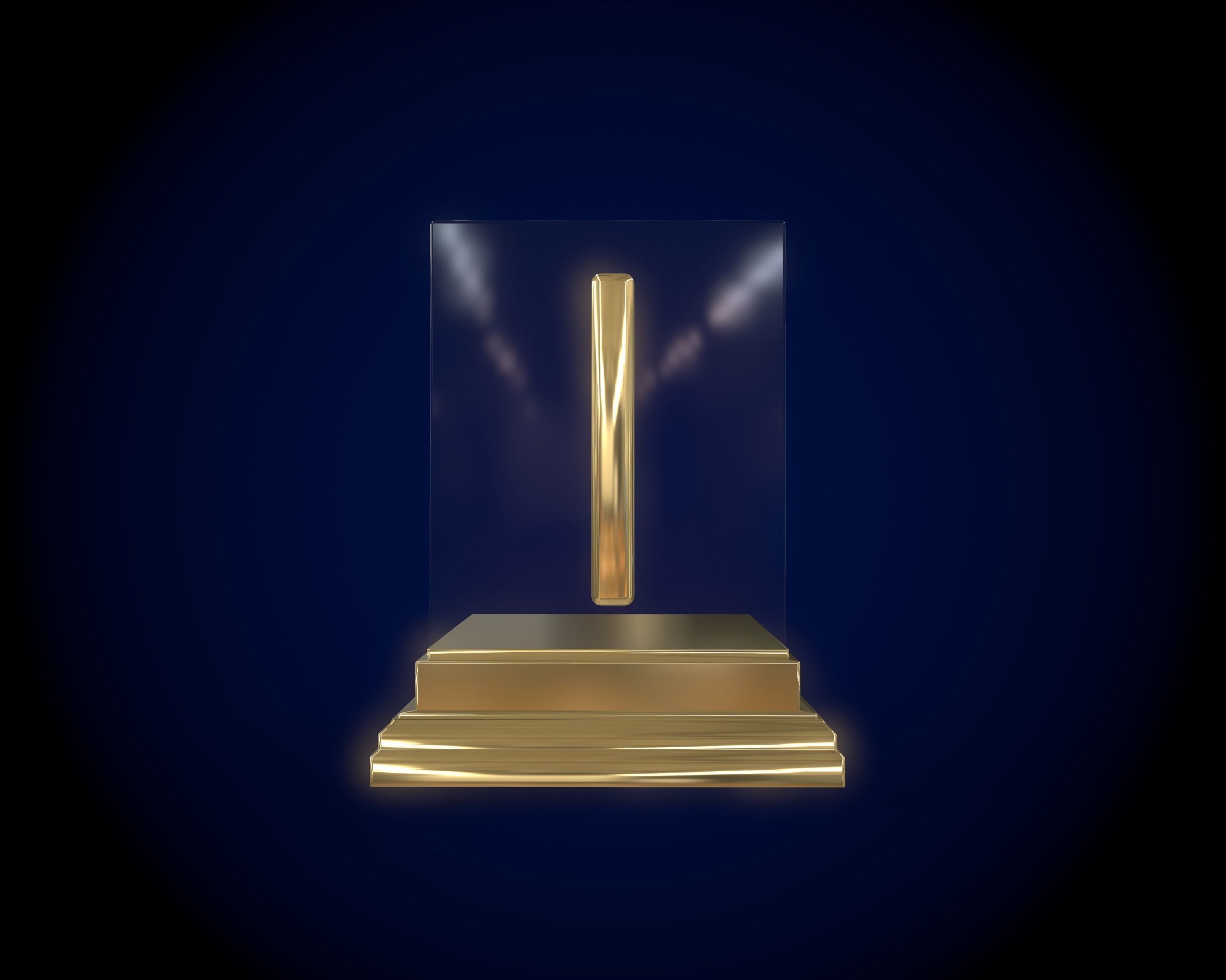 Mutant Ape 27 Gold Club Low-poly 3D model_10