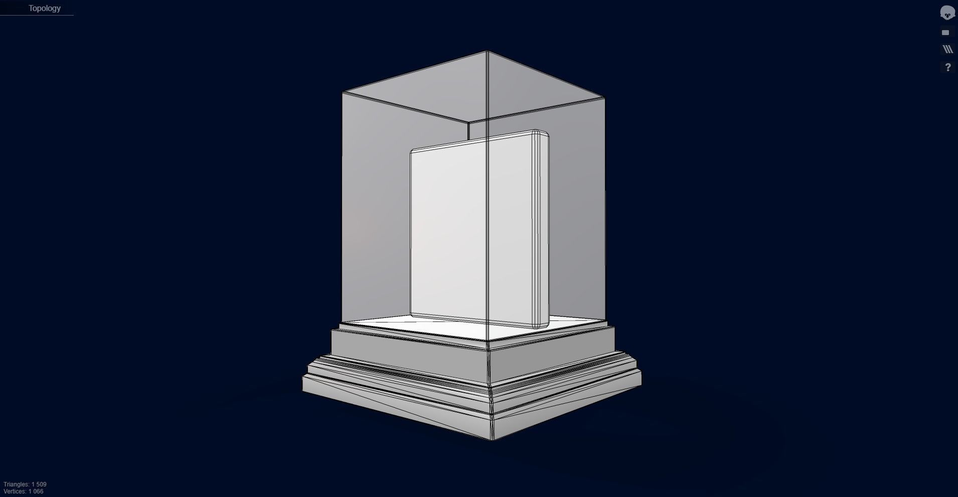 Mutant Ape 27 Gold Club Low-poly 3D model_13