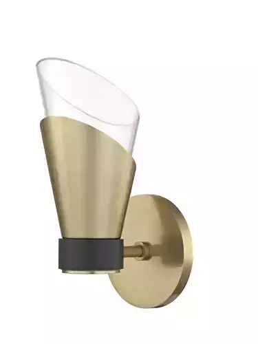 Light Dimmable Armed Sconce