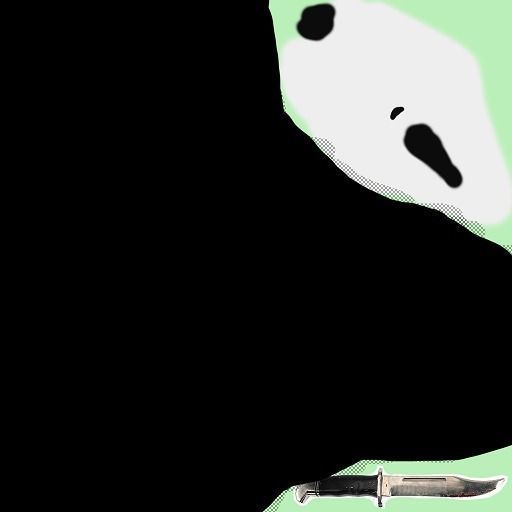 Scream Ghostface Low-poly 3D model_9