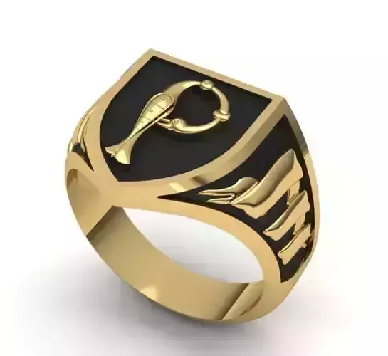 Alphabet Latin Signet P