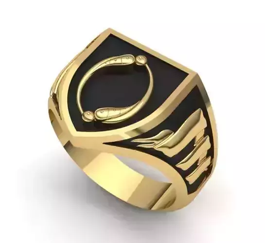 Alphabet Latin Signet O