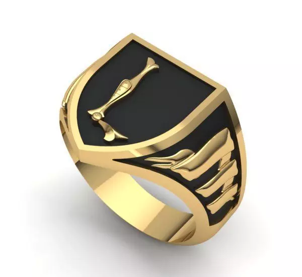 Alphabet Latin Signet L 3D print model_0