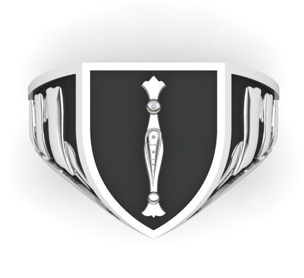 Alphabet Latin Signet I 3D print model_26