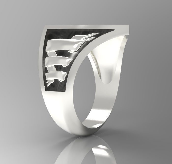 Alphabet Latin Signet I 3D print model_8