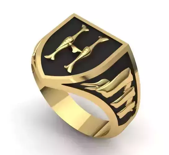 Alphabet Latin Signet H