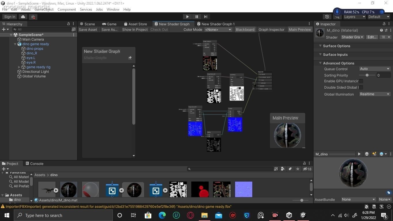 dinosaur 3d model t - rex Low-poly 3D model_23