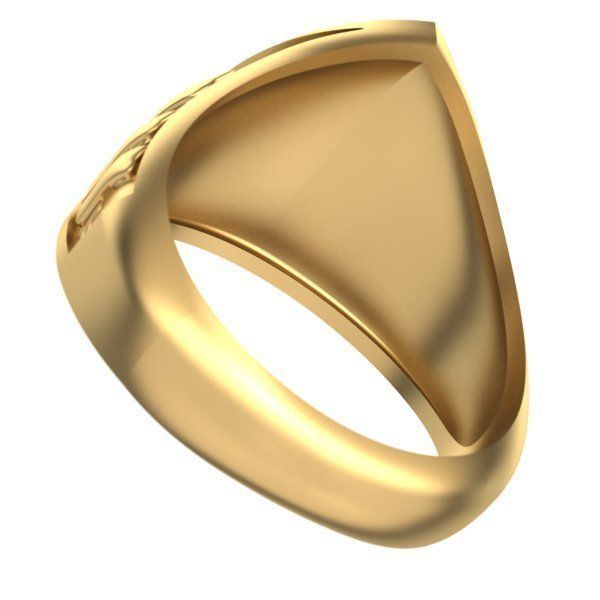 Alphabet Latin Signet B 3D print model_16