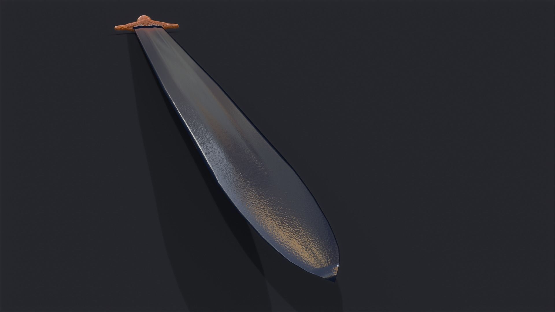 Sword Game Ready Low-poly 3D model_5