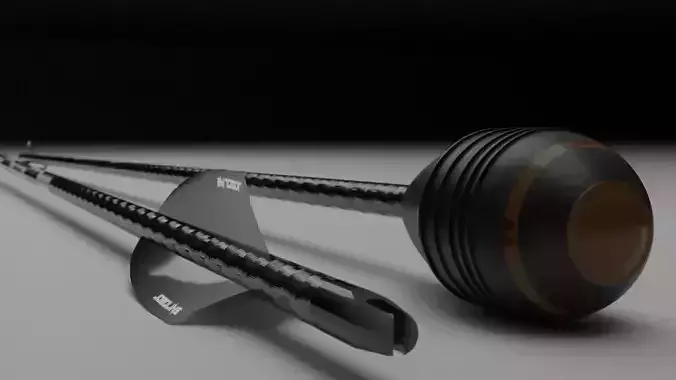 explosive arrow Free 3D model