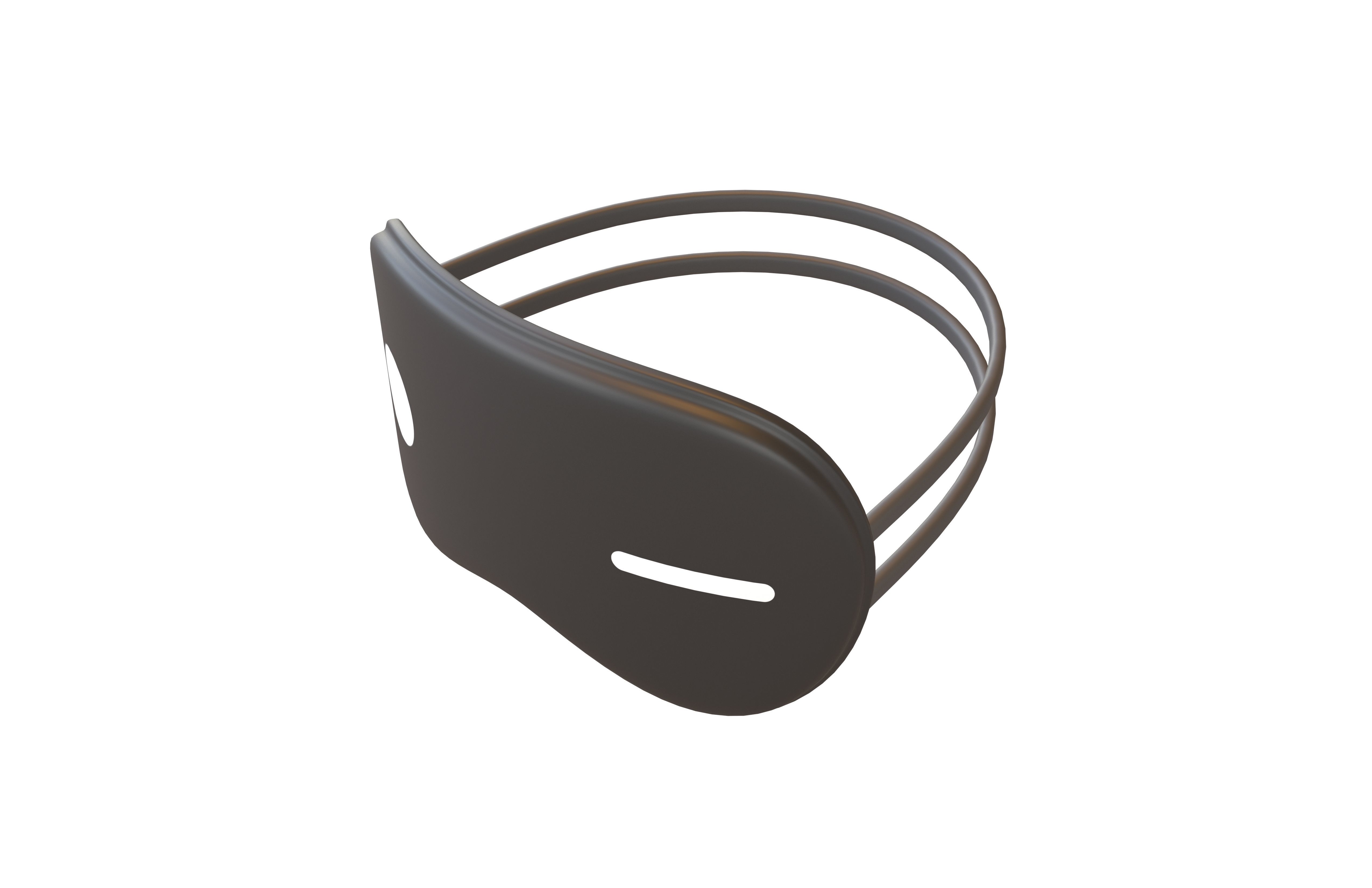 Blindfold v3 013 Low-poly 3D model_1