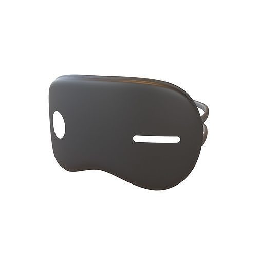 Blindfold v3 013 Low-poly 3D model