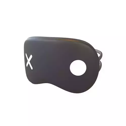 Blindfold v3 014 Low-poly 3D model