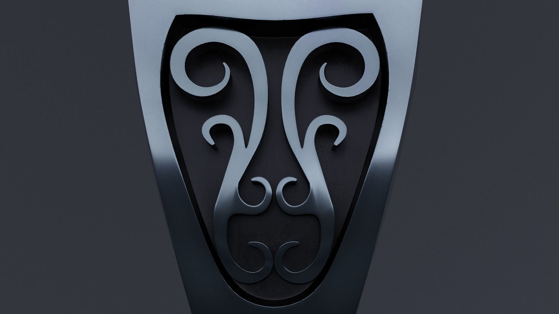 Ring Silver  Low-poly 3D model_2