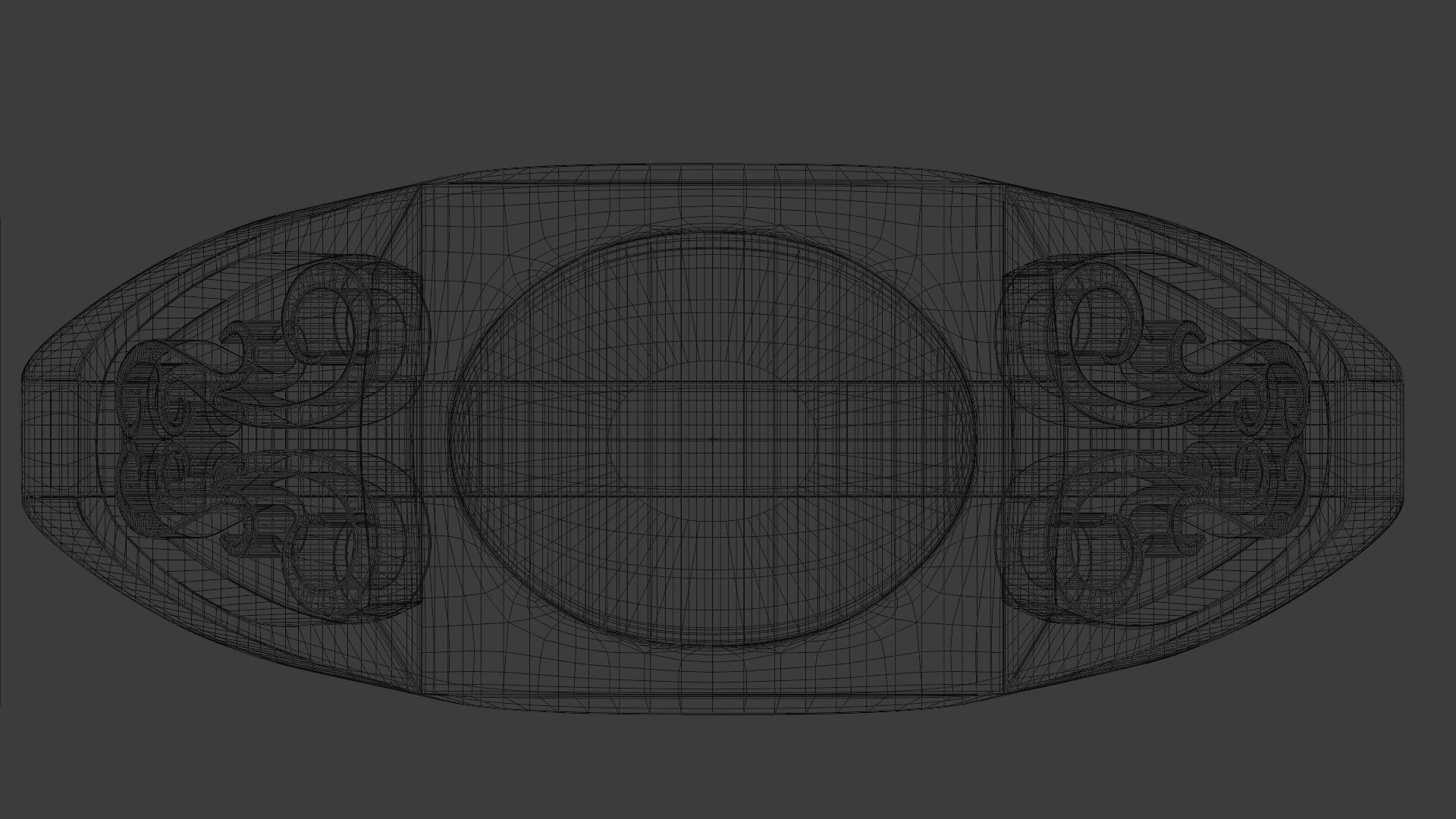 Ring Silver  Low-poly 3D model_12