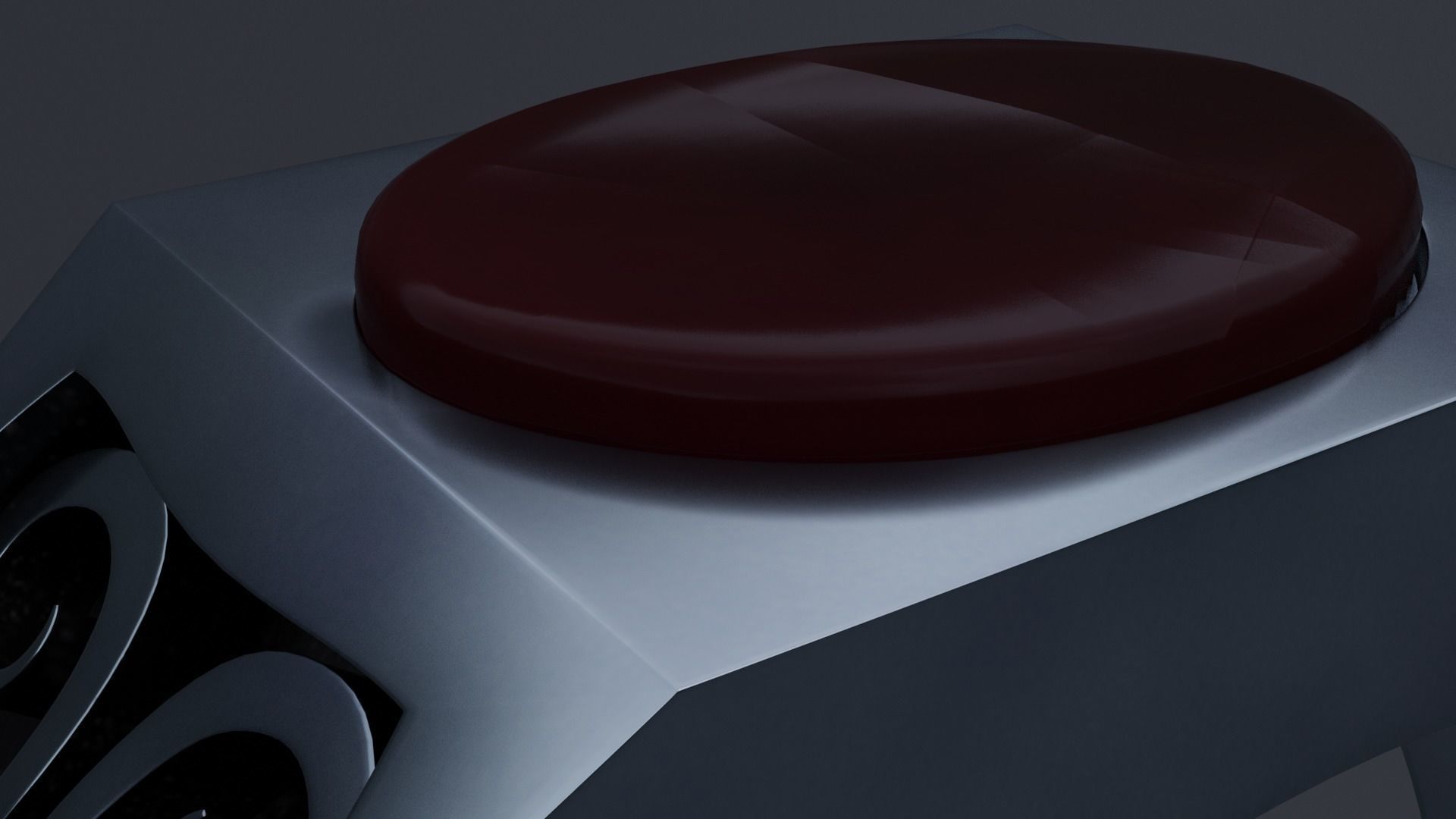 Ring Silver  Low-poly 3D model_1