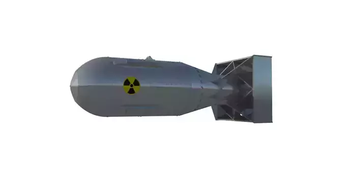 Atom bomb Free 3D model