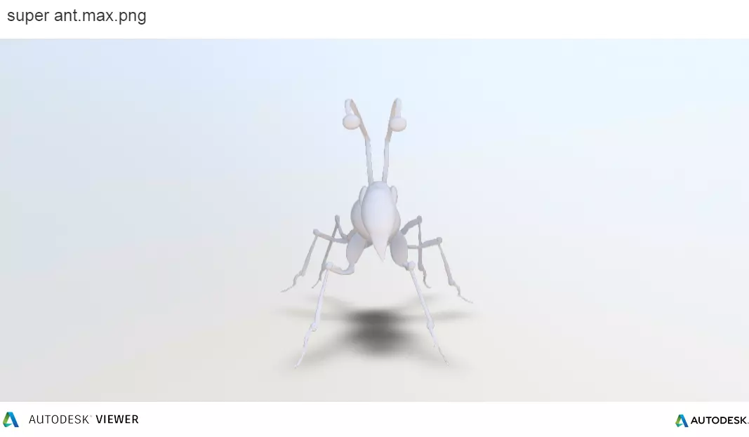 Ant Model insect Free 3D model