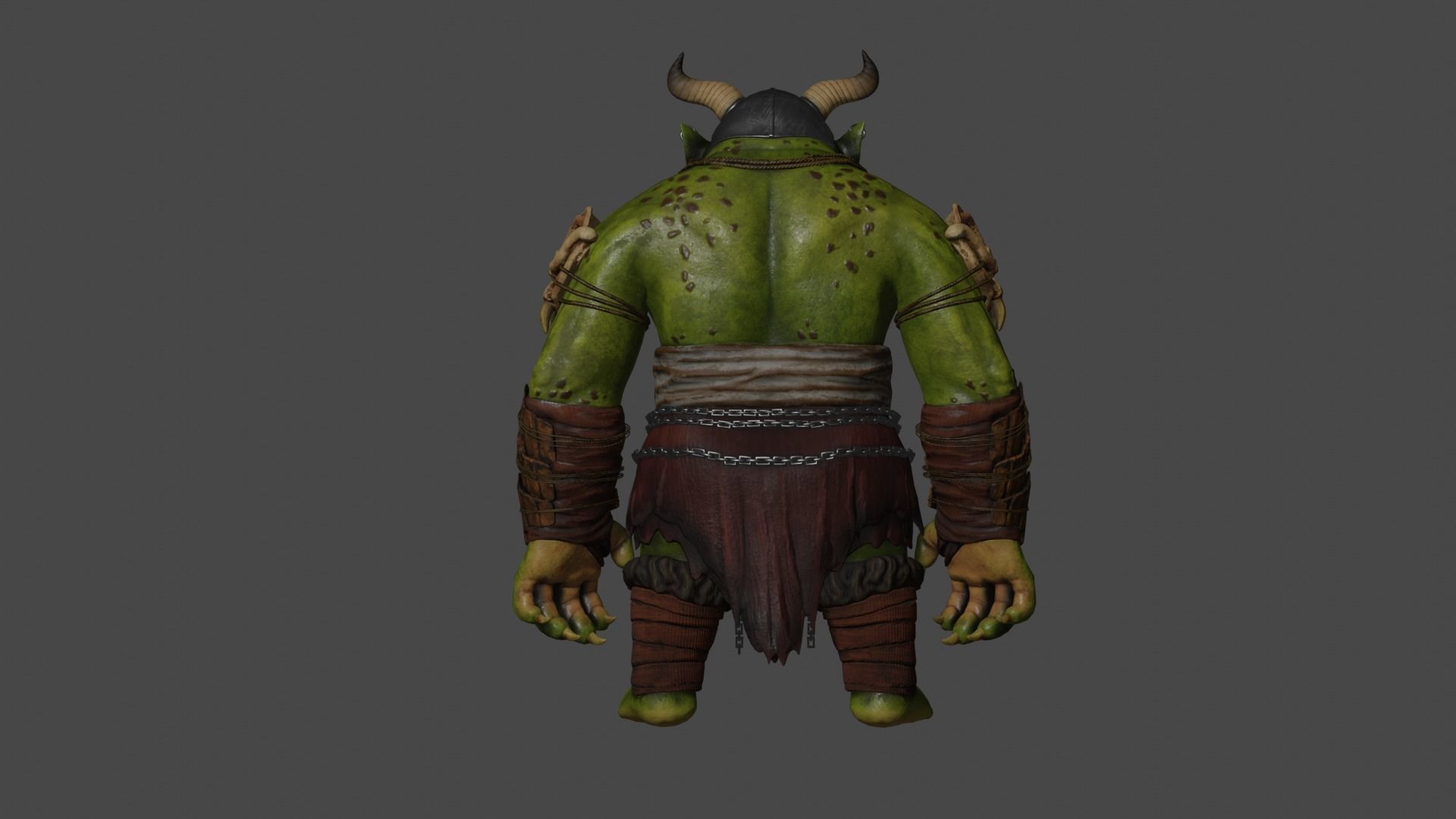 Monster Troll 3D model_1