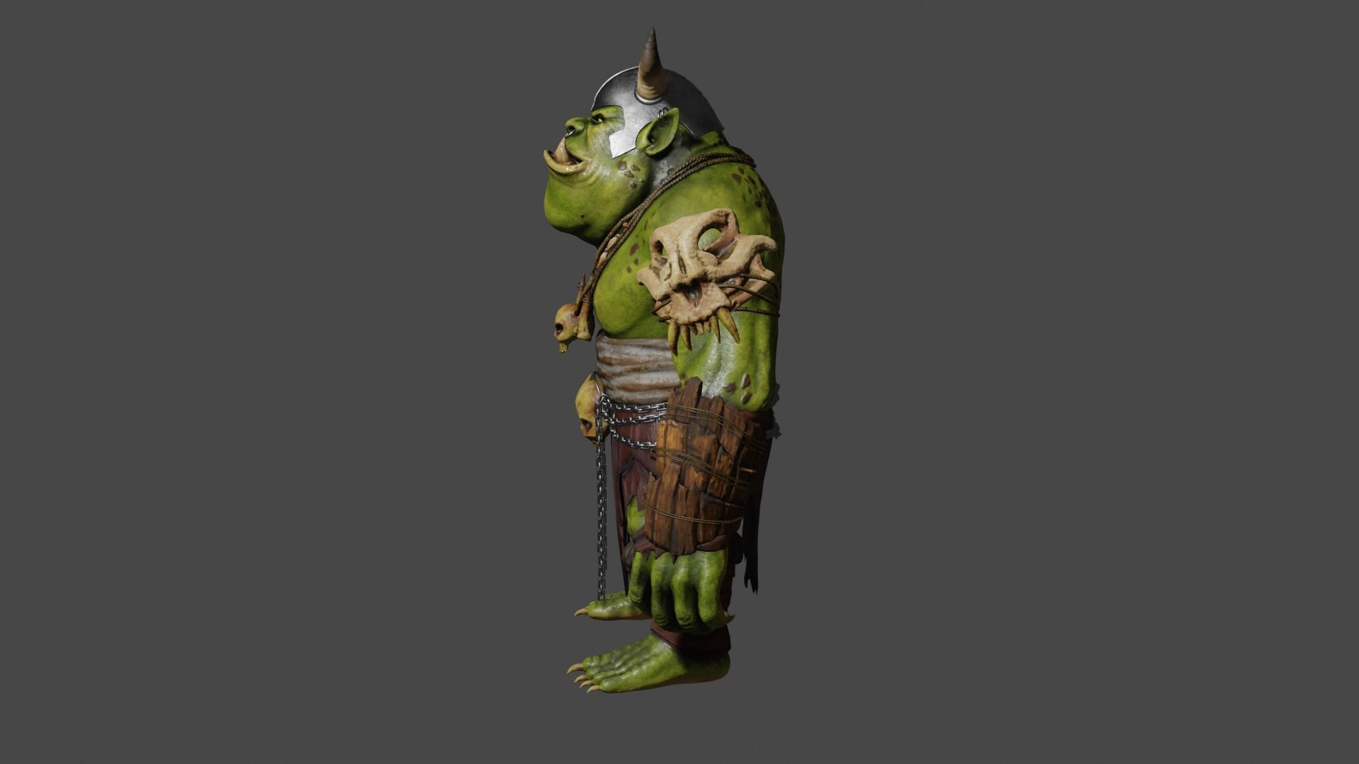 Monster Troll 3D model_3