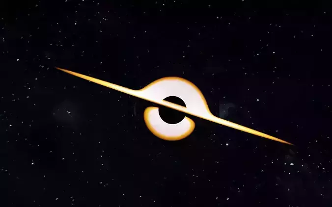 Black Hole 3D Model