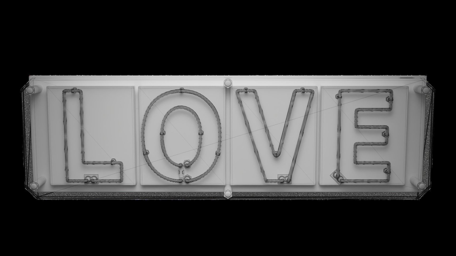 Wall Lamp 03 3D model_1