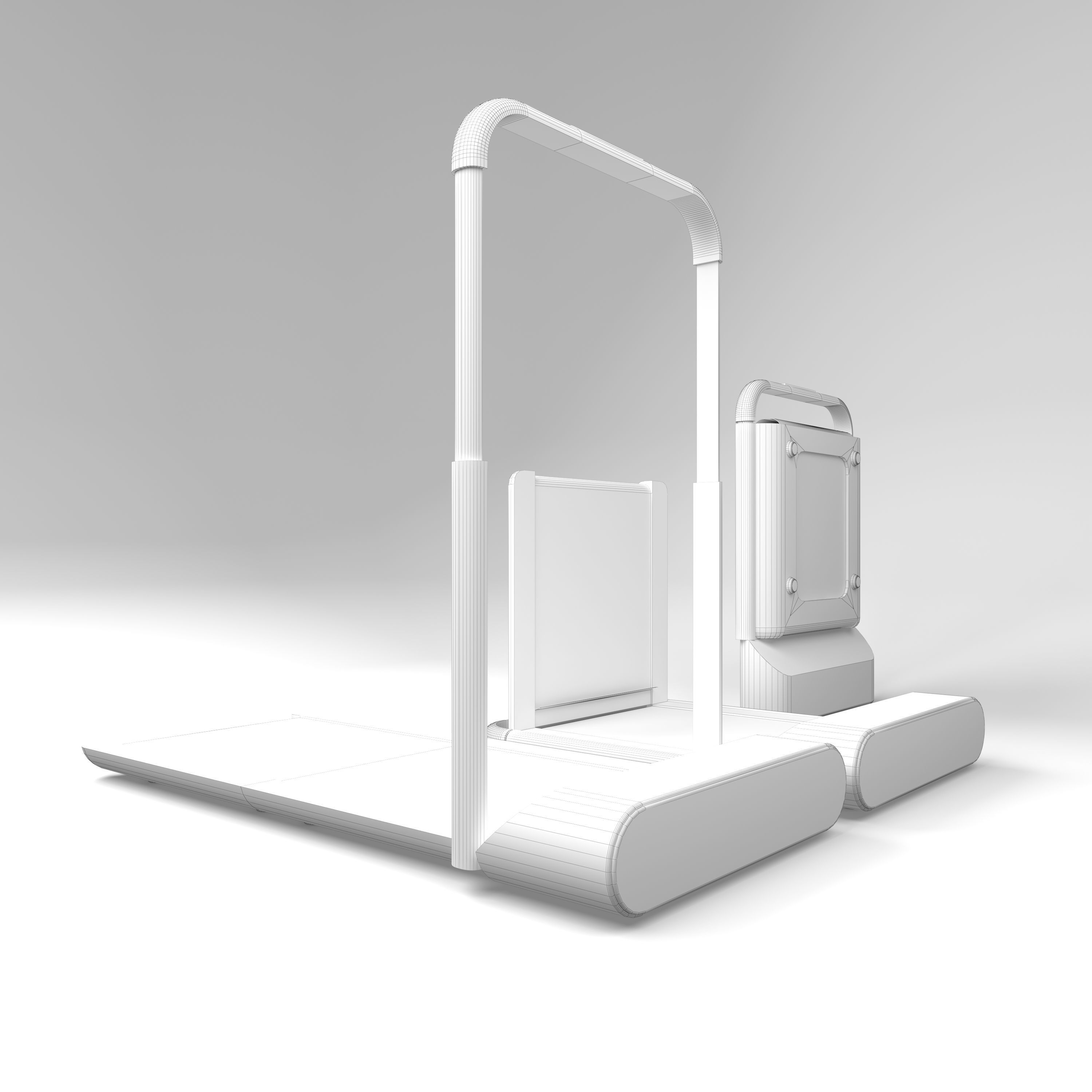 WalkingPad R1 Treadmill 3D model_5