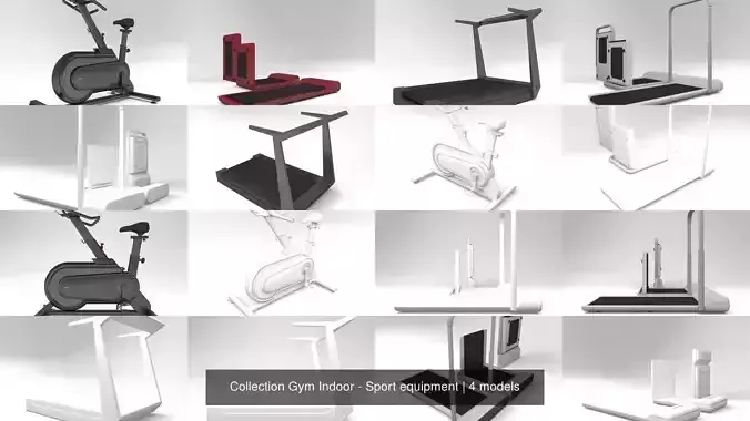 Collection Gym Indoor - Sport equipment 