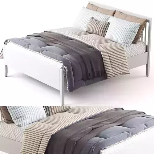 Ikea Idanas Bed 3D model