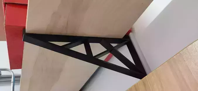 Shelf bracket 3D print model