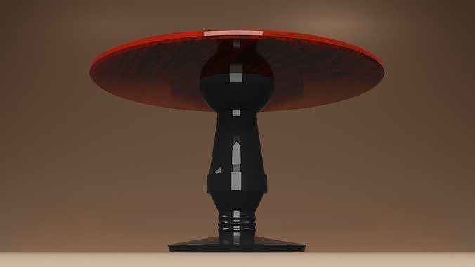 Table lamp Low-poly 3D model