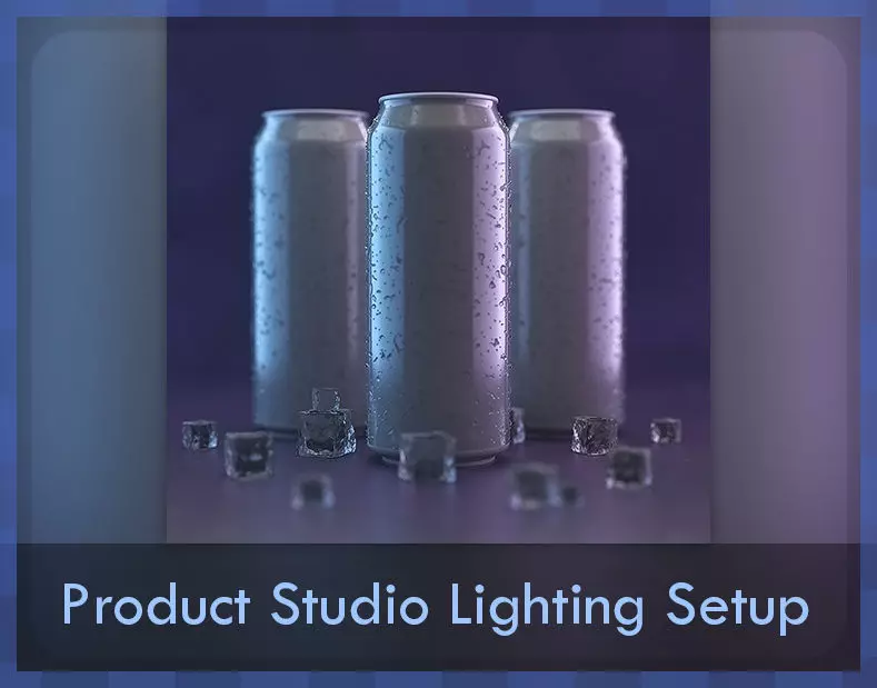 Product Studio Lighting Setup 3D model_0